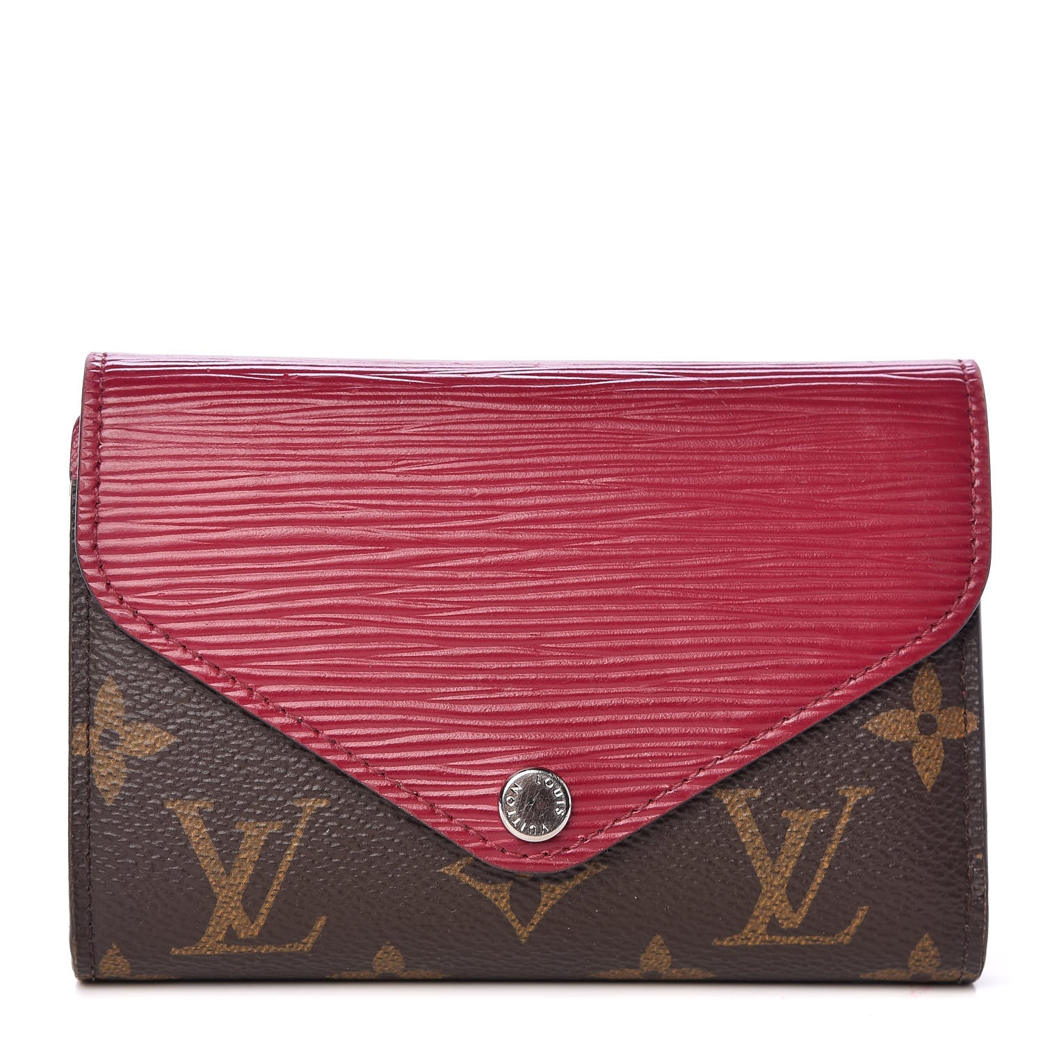 Louis Vuitton Epi Monogram Marie-Lou Compact Wallet Fuchsia 1 of 7