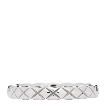 Chanel Platinum Mini Coco Crush Ring 49 4.75 3 of 5