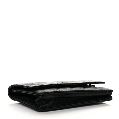 Chanel Caviar Quilted Wallet On Chain WOC Black 4 of 10