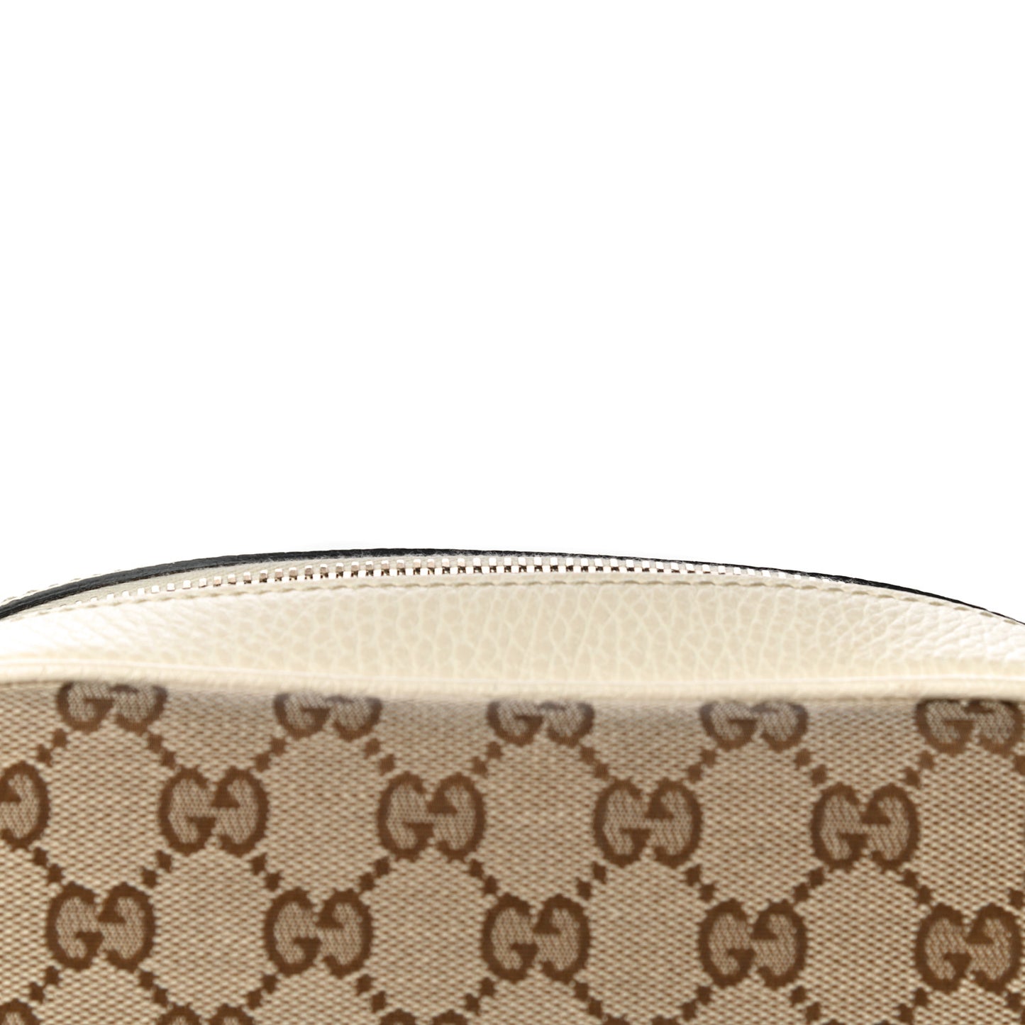 Monogram Dollar Calfskin Mini Bree Messenger Bag Beige Ebony Avoire