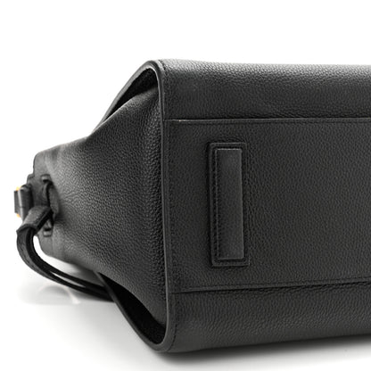 Tom Ford Grained Calfskin Small Padlock Top Handle Bag Black 9 of 11