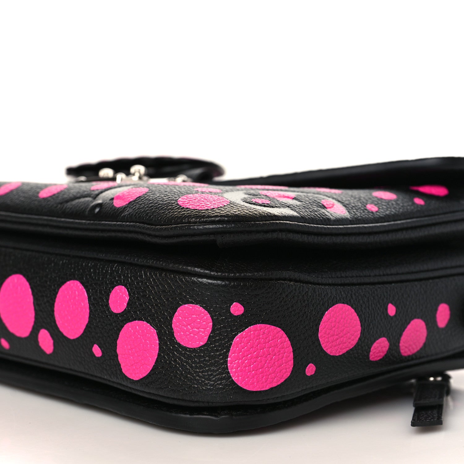Louis Vuitton LV x YK Empreinte Monogram Giant Pochette Metis Black Fuchsia 9 of 9