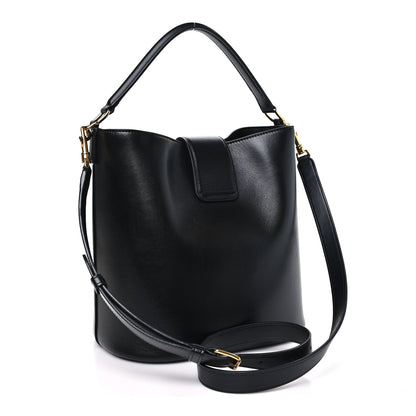 Celine Smooth Calfskin Triomphe Medium Louise Bag Black 4 of 10