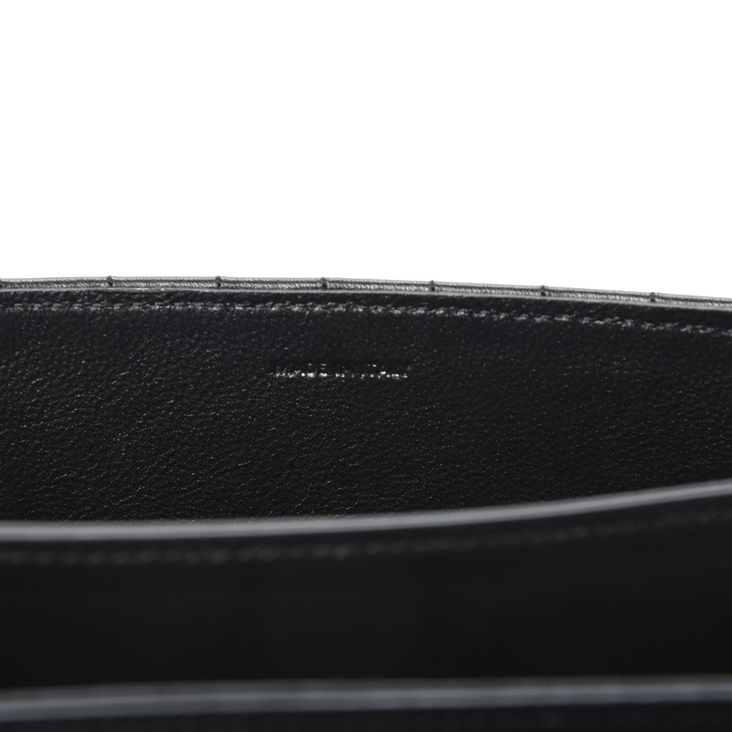 Celine Calfskin Quilted Medium C Bag Black 8 of 9