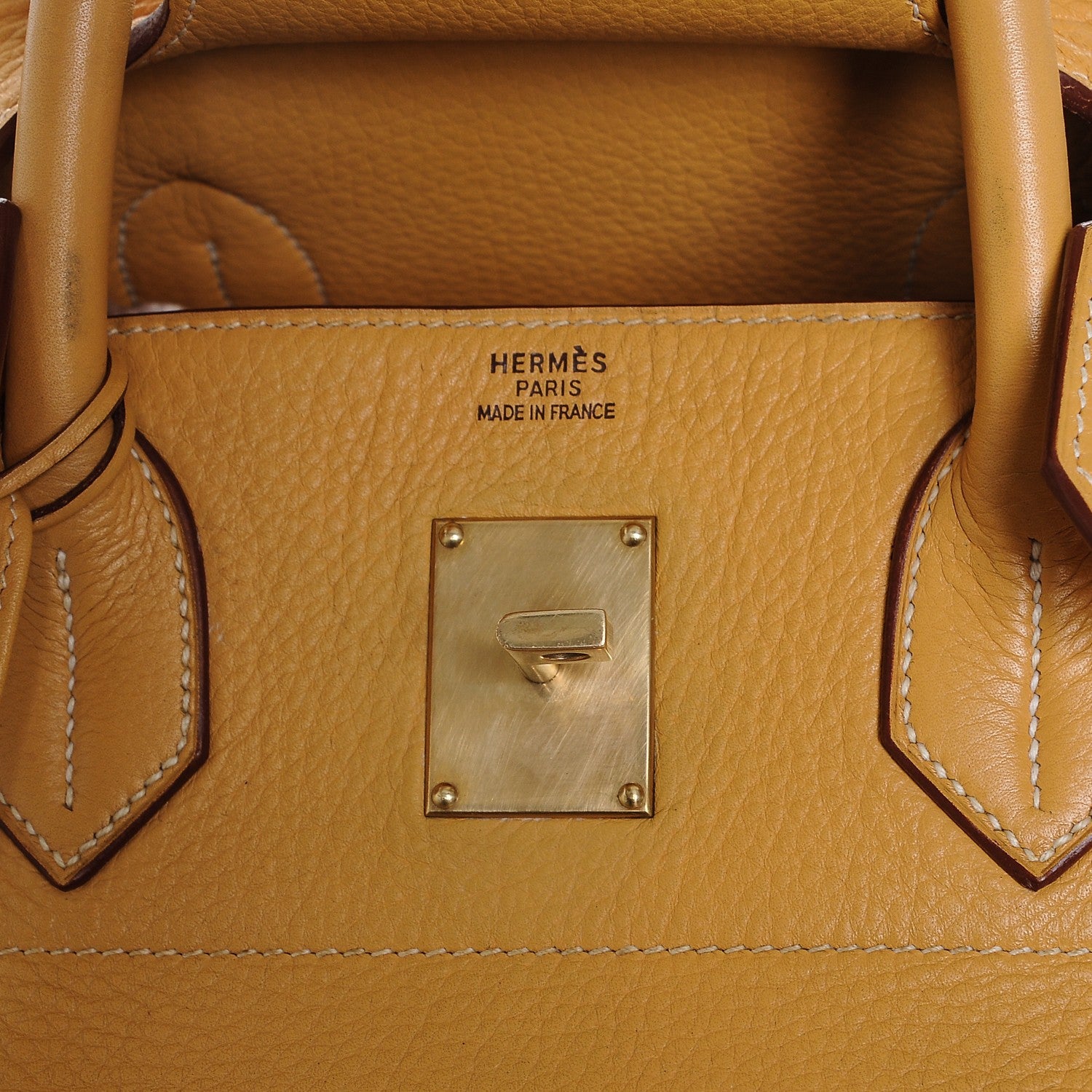 Hermes Fjord HAC Birkin 45 Natural Sable 12 of 18