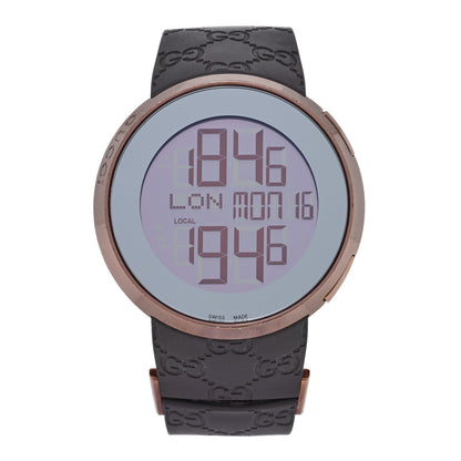 Gucci Stainless Steel Rubber 45mm Digital I-Gucci Watch Black 1 of 4