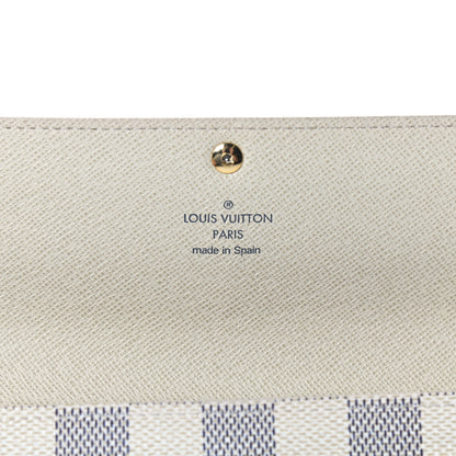 Louis Vuitton Damier Azur Sarah Wallet 6 of 12