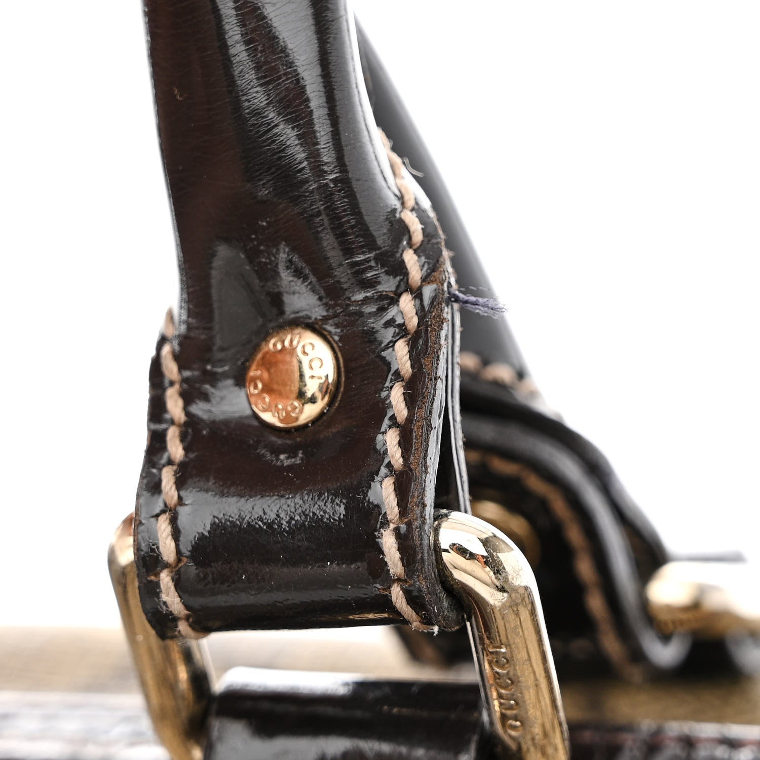 Gucci GG Plus Monogram Medium Joy Boston Dark Brown 12 of 13