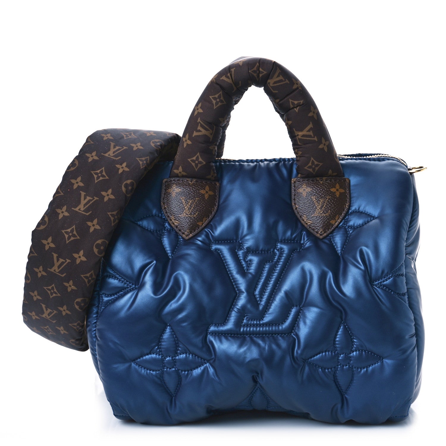 Louis Vuitton Econyl Mini Monogram Pillow Speedy Bandouliere 25 Navy 1 of 8