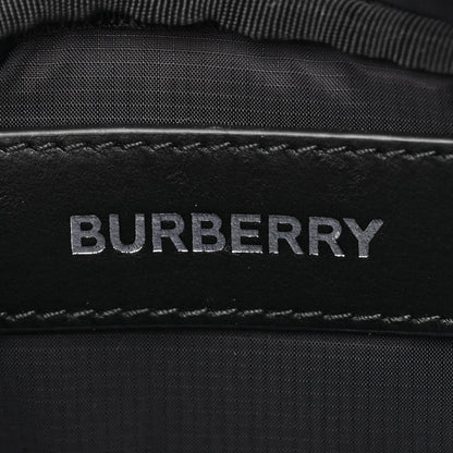 Burberry Econyl Logo Print Small Cannon Bum Bag Charcoal Grey 6 of 10