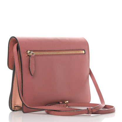 Burberry Derby Calfskin House Check Small Macken Crossbody Bag Copper Pink 2 of 5