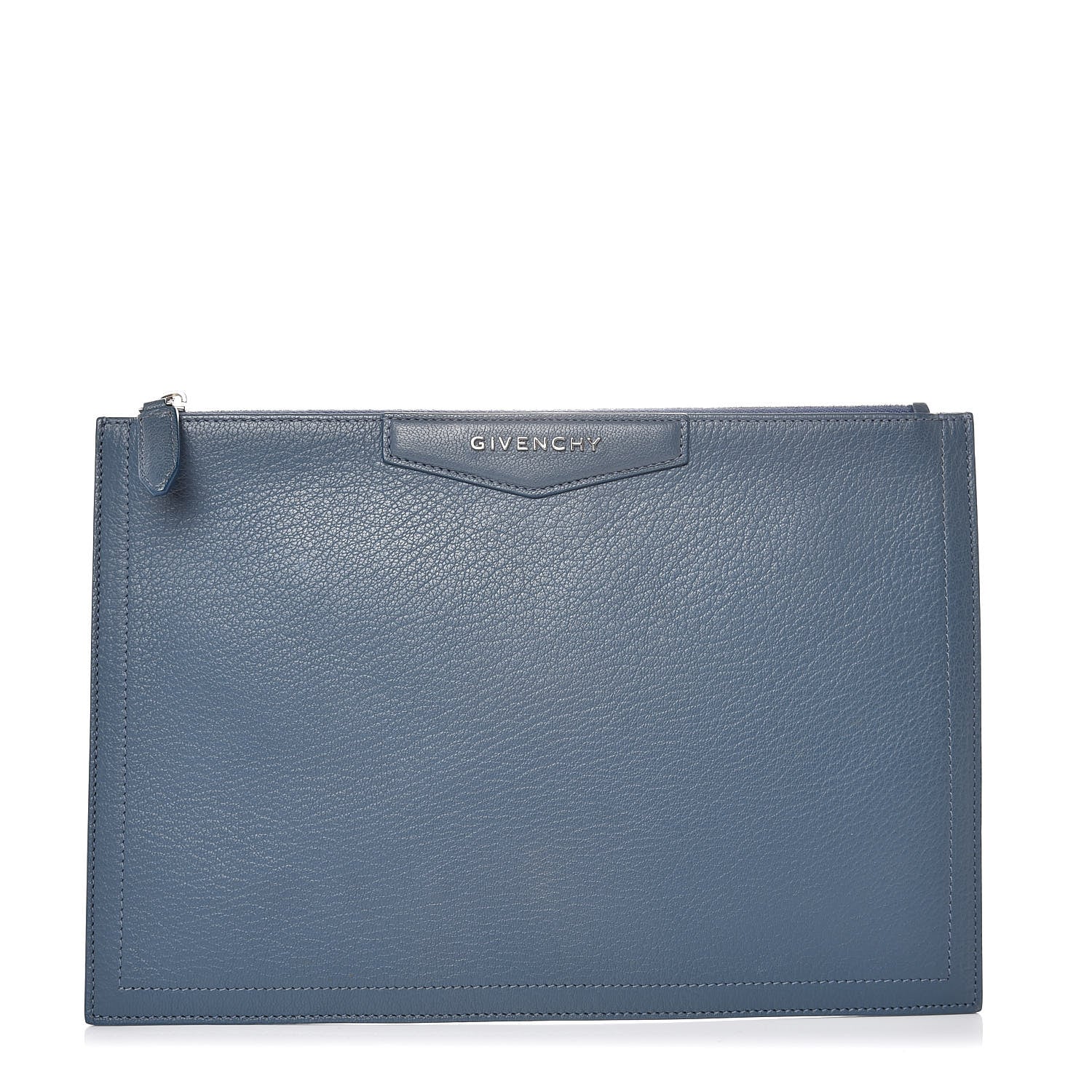 Givenchy Sugar Goatskin Medium Antigona Pouch Mineral Blue 1 of 7