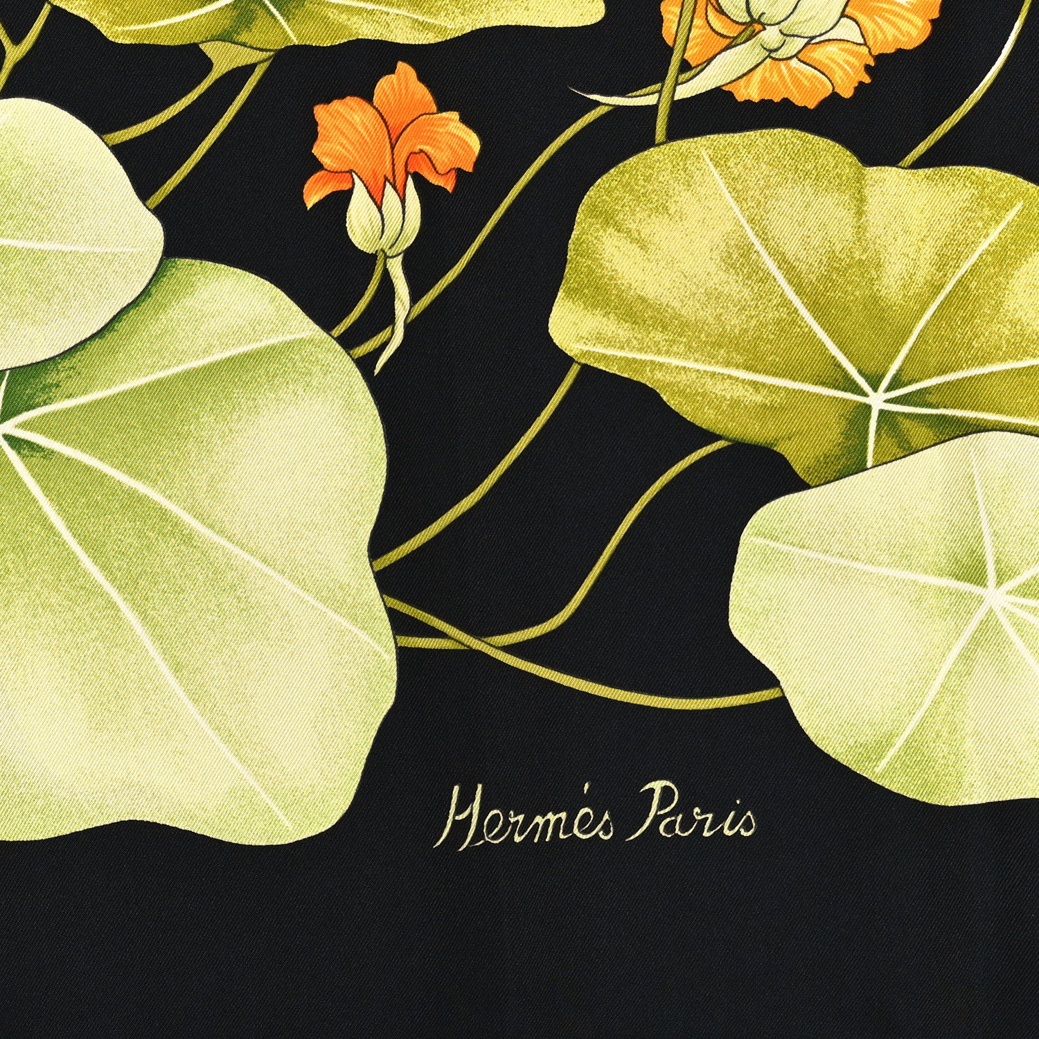 Hermes Silk Les Capucines Scarf 90 2 of 3
