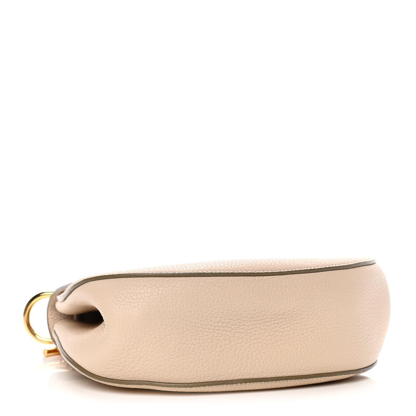 Grained Lambskin Drew Shoulder Bag Biscotti Beige