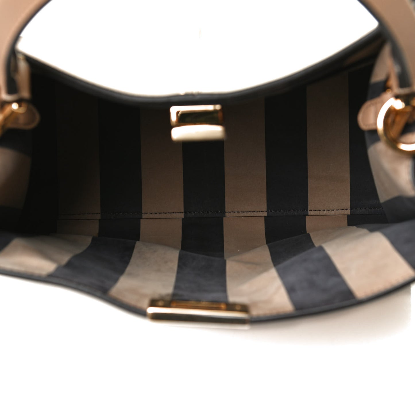 Vitello Seta Nabuk Pequin Medium Peekaboo X-Lite Cuoio Tabacco Moro