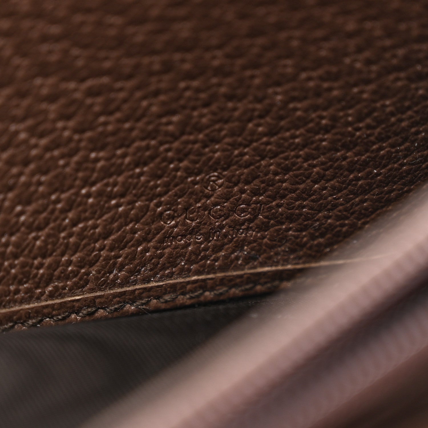 Gucci GG Supreme Monogram Web Ophidia Continental Wallet Brown 6 of 8
