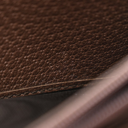 Gucci GG Supreme Monogram Web Ophidia Continental Wallet Brown 6 of 8