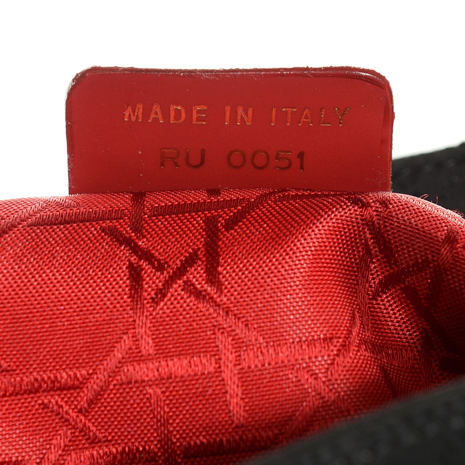 Christian Dior Nylon Cannage Medium Lady Dior Black 7 of 8