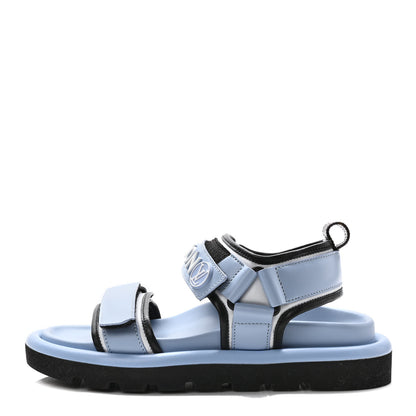 Louis Vuitton Calfskin Pool Pillow Flat Comfort Sandals 36 Blue 1 of 7