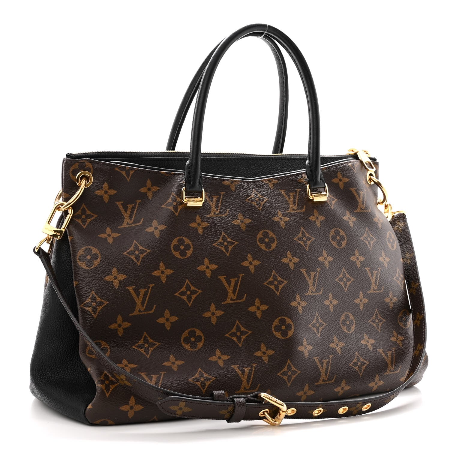 Louis Vuitton Monogram Pallas Full Black 3 of 9