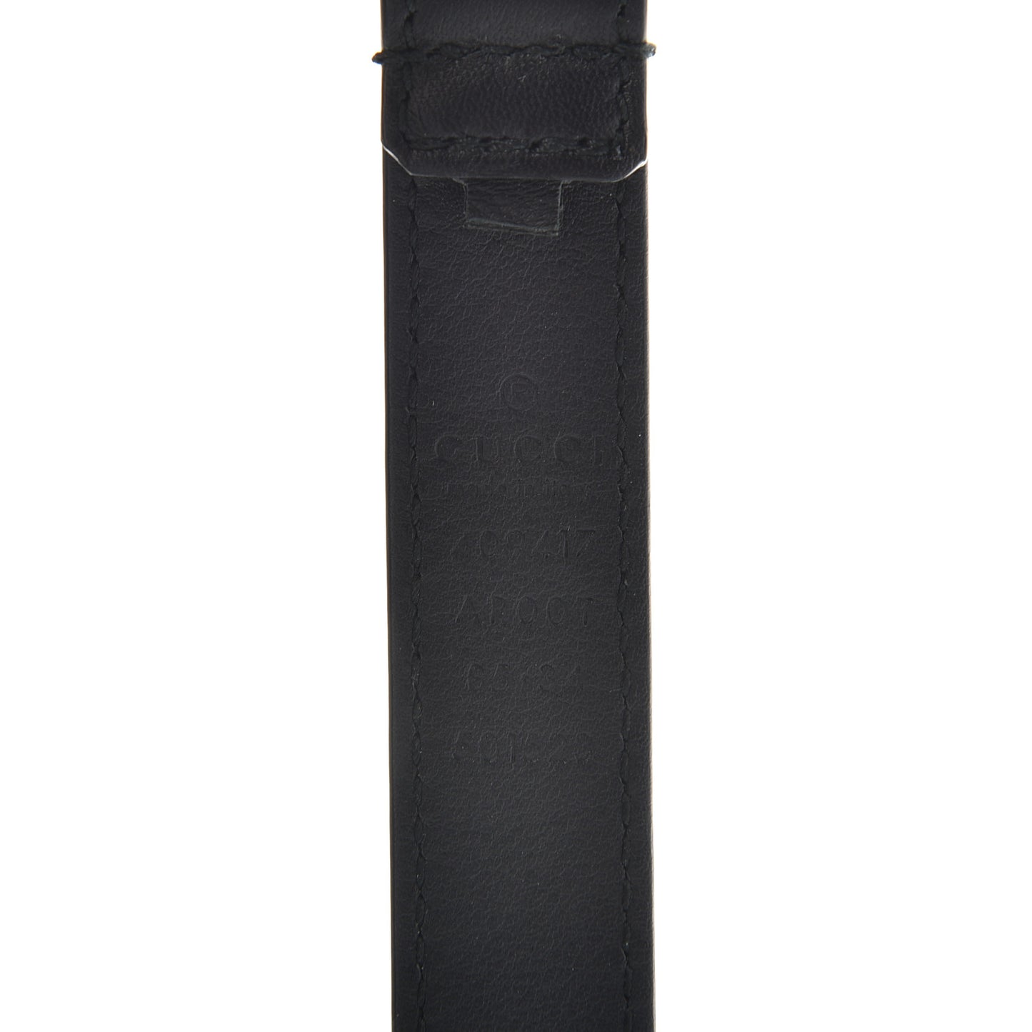 Calfskin Double G 20mm Belt 85 34 Black