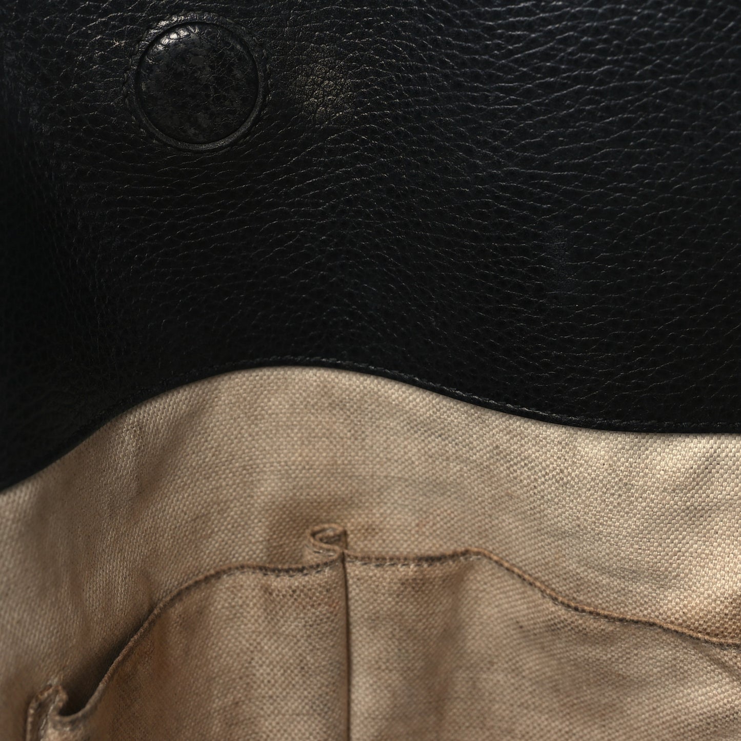 Pebbled Calfskin Medium Swing Tote Black