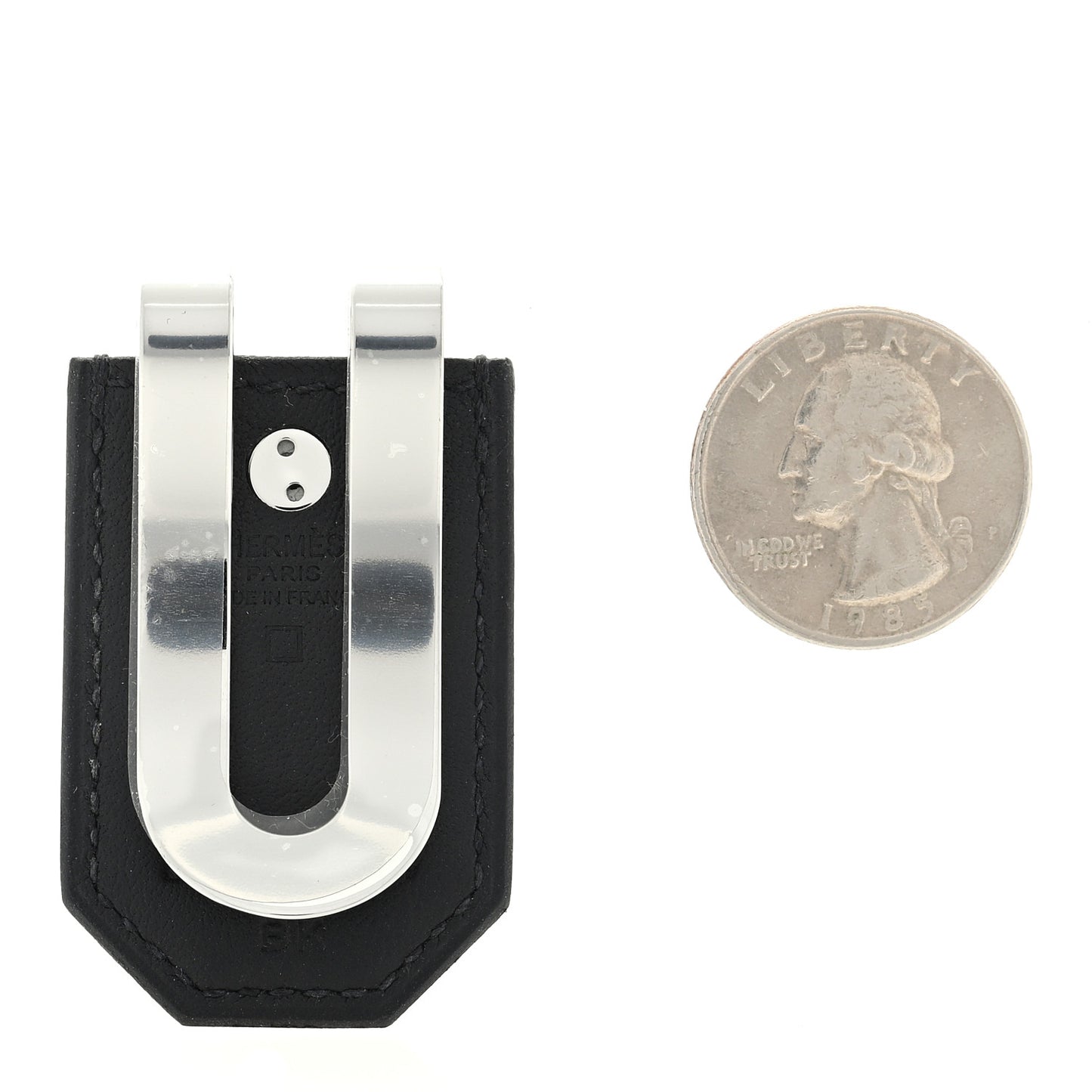 Matte Alligator Heritage Bill Clip Black