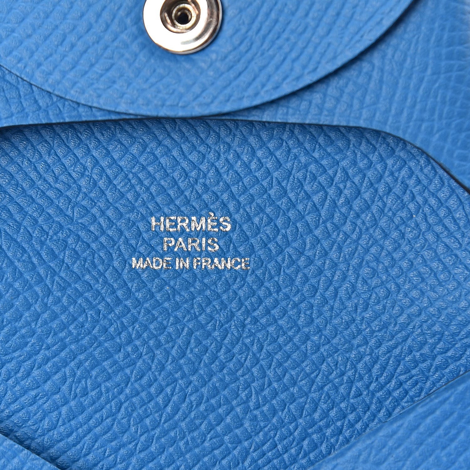 Hermes Epsom Bastia Coin Purse Bleu Zanzibar 5 of 5