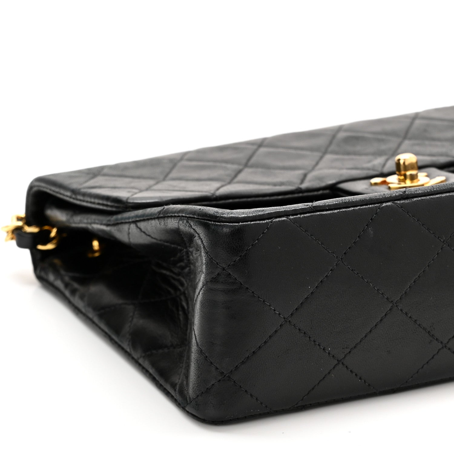 Chanel Lambskin Mini Square Flap Black 9 of 11