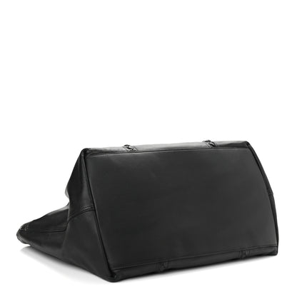 Bottega Veneta Nappa Nylon Medium Reversible Butterfly Shoulder Bag Black Cement 4 of 15
