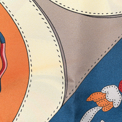 Hermes Silk Festival des Amazones Maxi Twilly 8 of 8