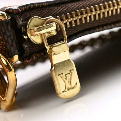 Louis Vuitton Damier Ebene Mini Pochette Accessories 10 of 10