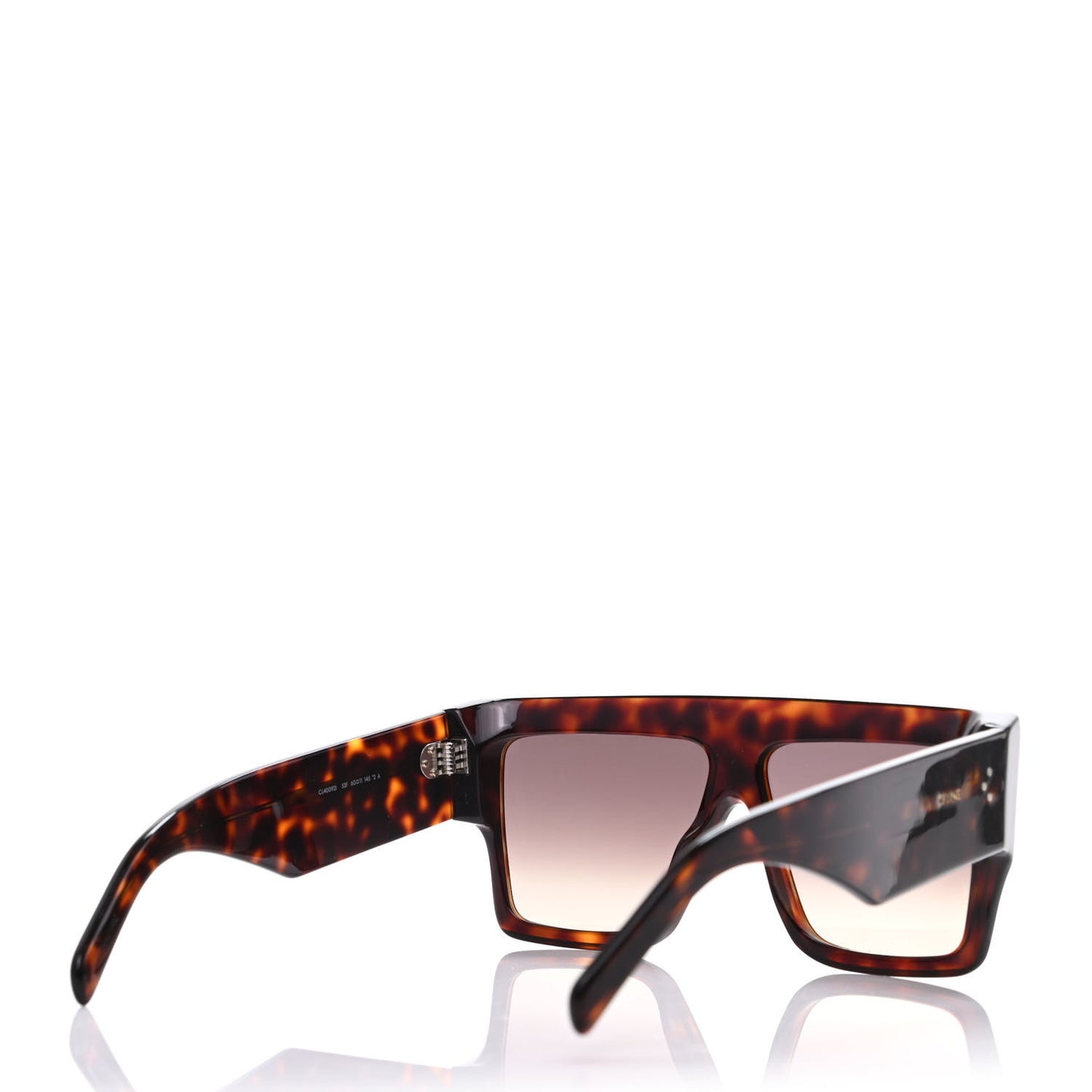 Acetate Rectangular Sunglasses CL400921 Dark Havana