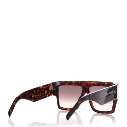 Celine Acetate Rectangular Sunglasses CL400921 Dark Havana 4 of 7