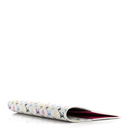 Louis Vuitton LV X TM Monogram Multicolor Emily Notebook Cover MM White 4 of 7