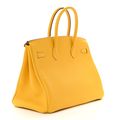 Hermes Togo Birkin 35 Soleil 3 of 10