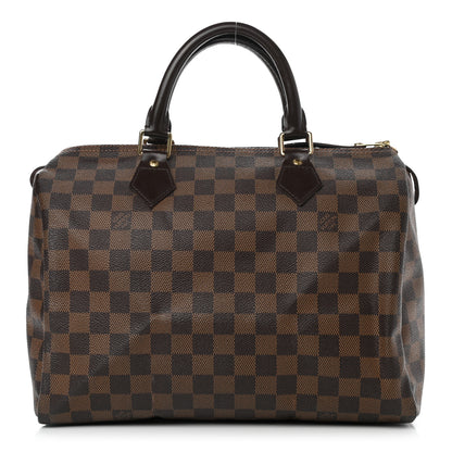 Louis Vuitton Damier Ebene Speedy 30 1 of 12
