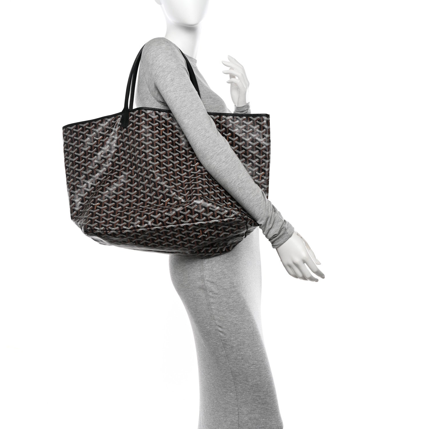 Goyard Goyardine Saint Louis GM Black 2 of 13