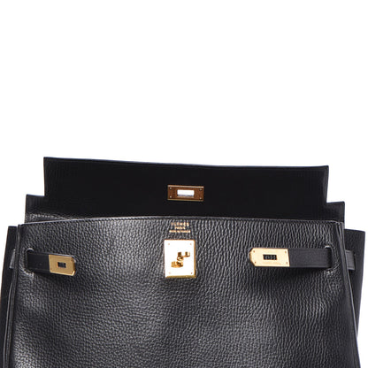 Hermes Ardennes Kelly Retourne 35 Black 18 of 32