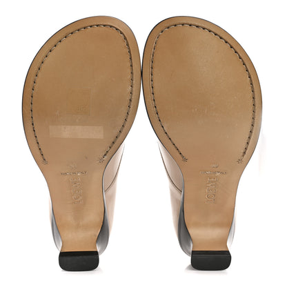 Loewe Brushed Calfskin Campo Derby Loafers 40 Light Pink 6 of 9