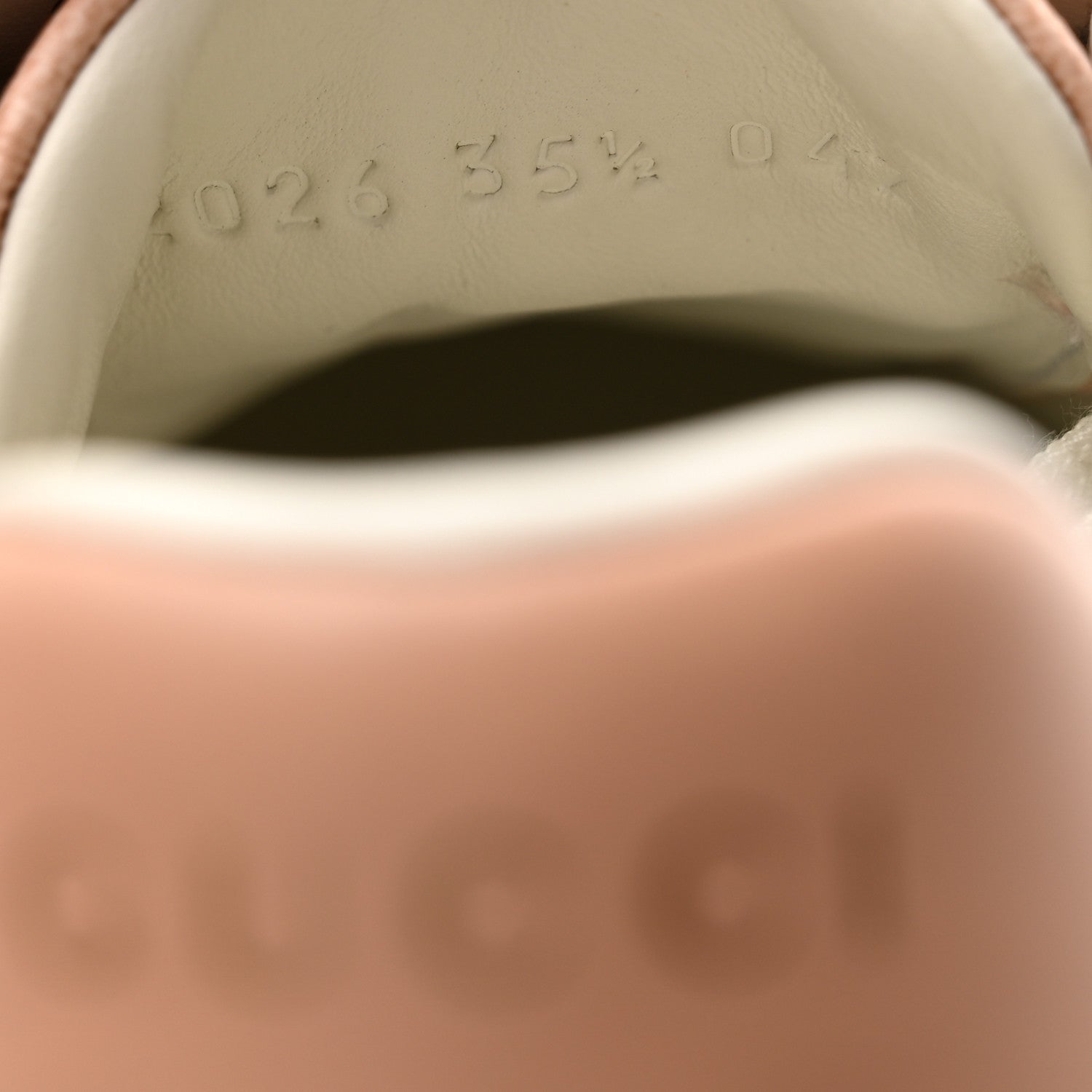 Gucci GG Supreme Tonal Web Womens New Ace Sneakers 35.5 Pink 9 of 10
