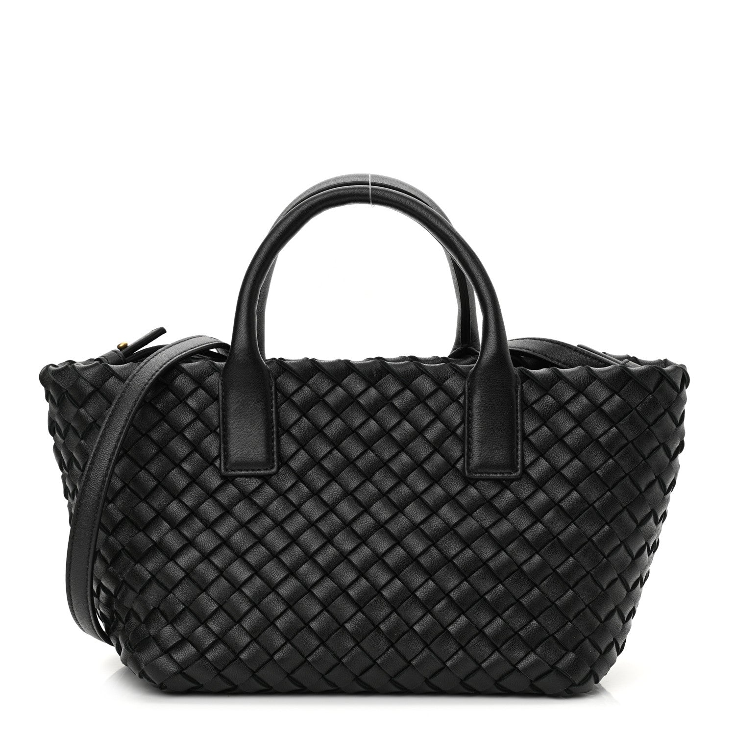 Bottega Veneta Nappa Intrecciato Mini Cabat Black 3 of 10