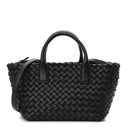 Bottega Veneta Nappa Intrecciato Mini Cabat Black 3 of 10