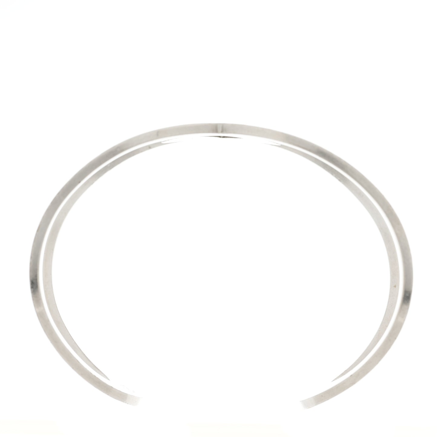 Metal CC Cuff Silver