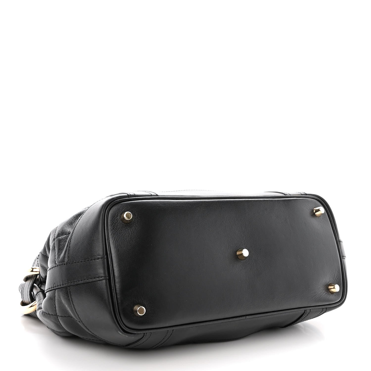 Burberry Calfskin Quilted Baby Beaton Black 4 of 13