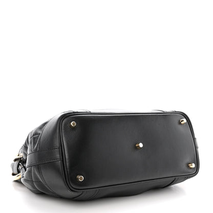 Burberry Calfskin Quilted Baby Beaton Black 4 of 13