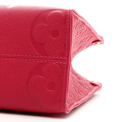 Louis Vuitton Empreinte Monogram Giant Onthego PM Freesia 10 of 11