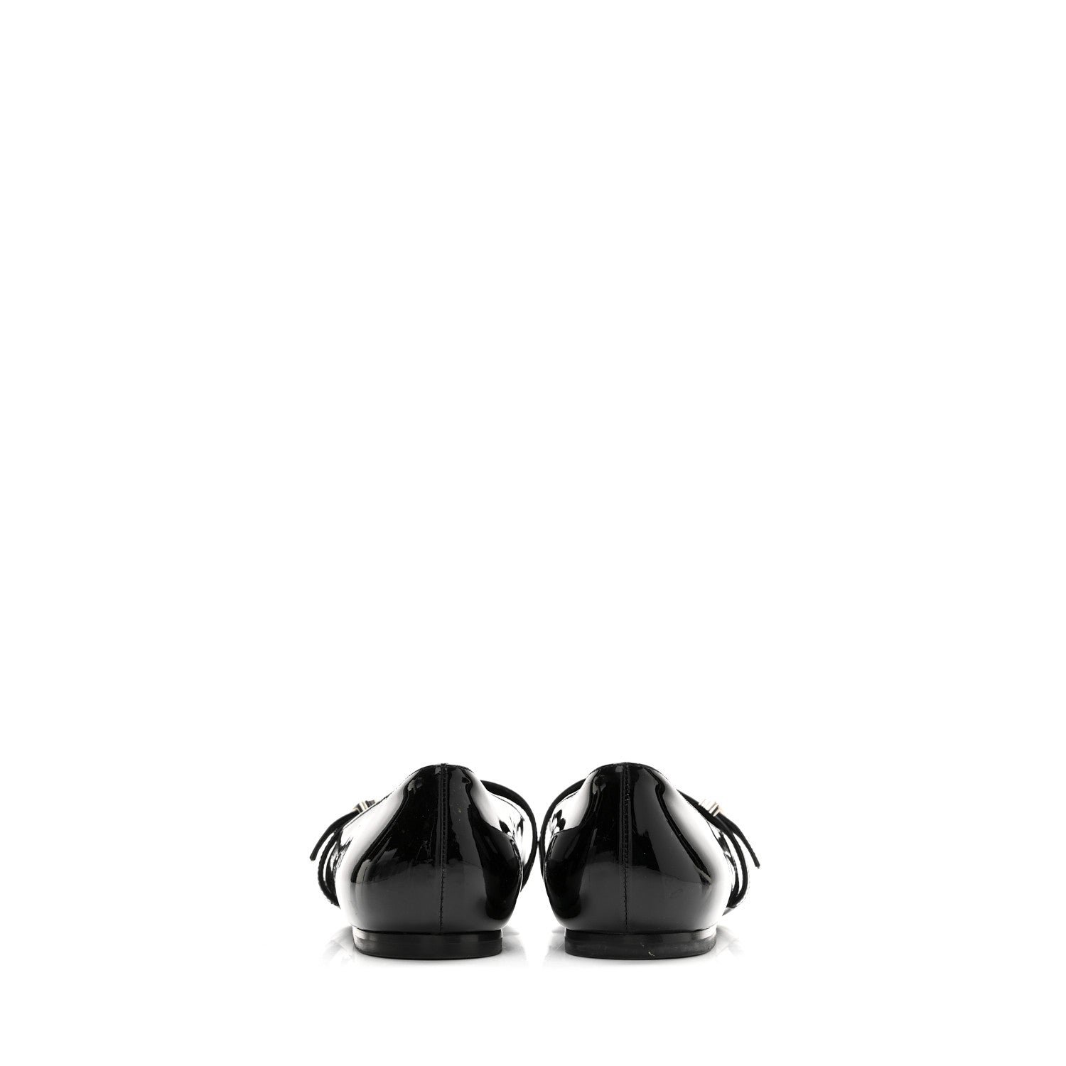 Louis Vuitton Patent Uniformes Ballet Flats 37 Black 6 of 11