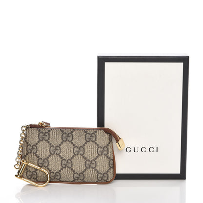 Gucci GG Supreme Monogram Key Case Brown 8 of 8