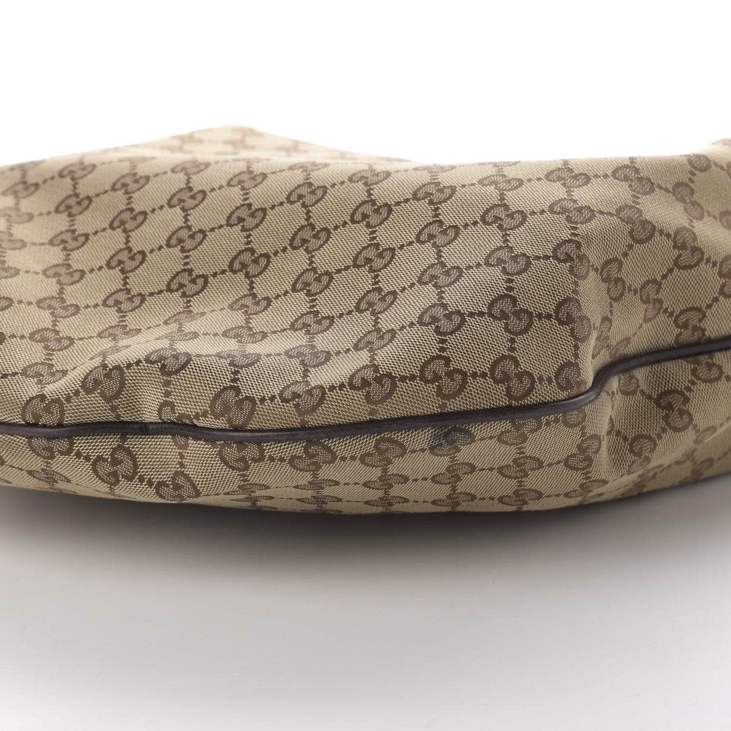 Monogram Large Wave Hobo Dark Brown